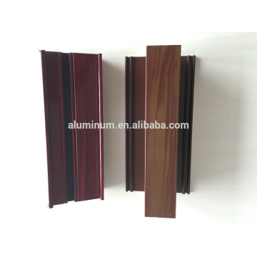 ALUMINIUM WOOD GRAIN POWDER COATING PROFILES